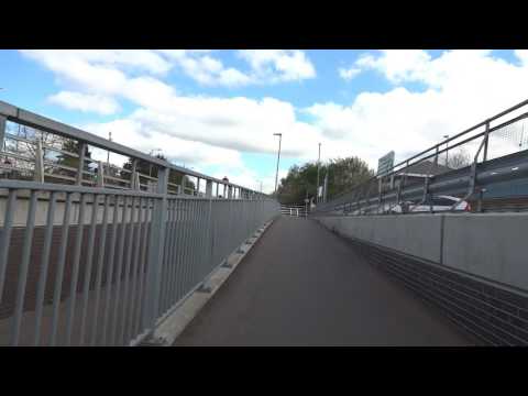 Bike ride to Cambridge North Station before it opened