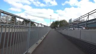 Bike ride to Cambridge North Station before it opened