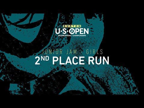 Burton US Open 2020 Junior Jam - Girls' Second Place Run - Rinka Nishizuka