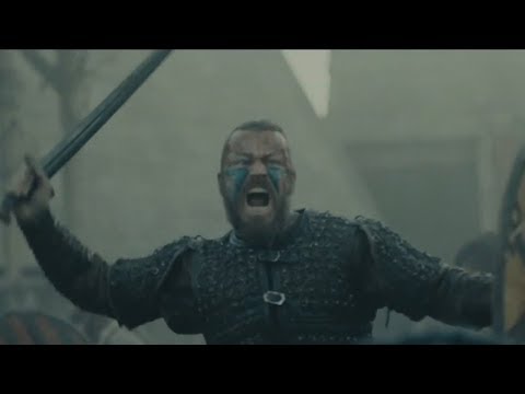 King Harald saves Bjorn's Life and gets wounded | Vikings 5x20 [HD]