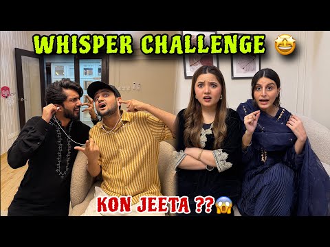 Funniest Whisper Challenge 🤣‼️ Watch till End ☠️ | @hussain.tareen |