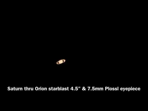 Orion StarBlast 4.5 EQ Reflector Telescope