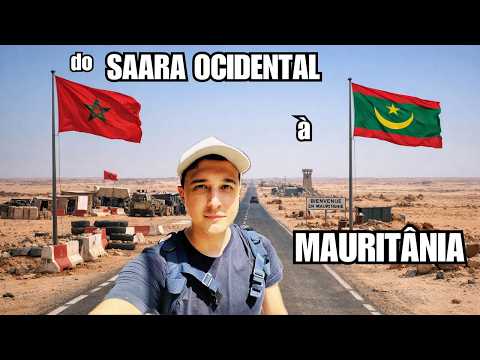 Through NO MAN'S LAND, my journey in the DESERT to MAURITANIA | WESTERN SAHARA 02 | MAURITANIA 01