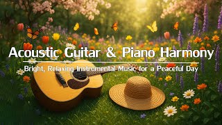 Acoustic Guitar & Piano Harmony – Bright, Relaxing Instrumental Music for a Peaceful Day