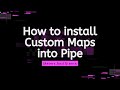 (NOT BMX STREETS) *WORKING 2024* HOW TO INSTALL CUSTOM MAPS INTO PIPE - BMX STREETS!