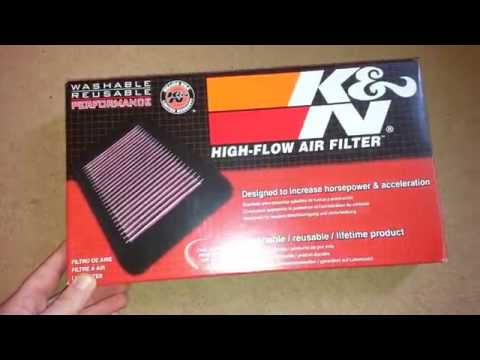 K&N Air Filter Mini Cooper S R53 Exhaust Sound