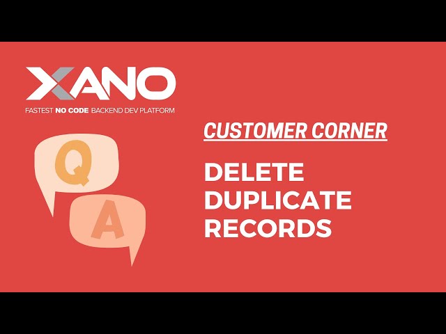 Delete duplicate records based on a single field