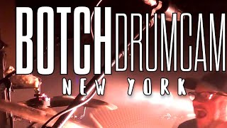 Botch Drumcam Multicam NYC, NY at Webster Hall "Oma" and "Thank God for the Worker Bees" #drumcam