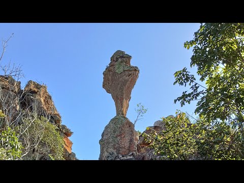 Explorando Paraúna-GO: Serra das galés, muralha de pedra e cachoeira do desengano