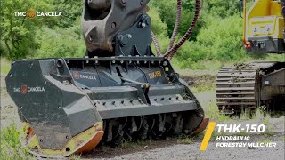 TMC Cancela THK-150 hidraulikus erdészeti mulcsozó