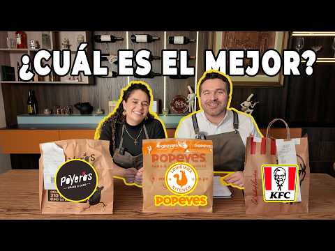 KFC vs. POYEROS VS. POPEYES: ¿QUIÉN TIENE EL MEJOR POLLO? | GIACOMO BOCCHIO