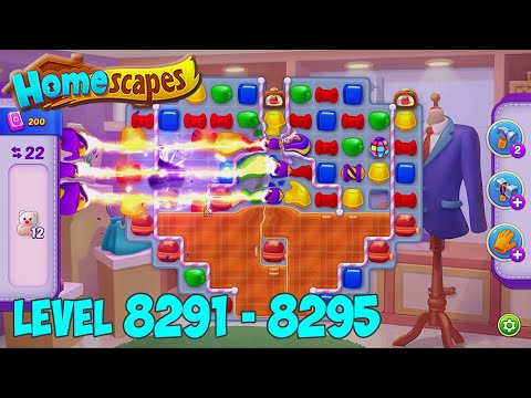 Homescapes level 8291 8292 8293 8294 8295 🏡 Playrix HD