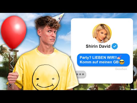 Ich lade 100 Influencer zu meinem Geburtstag ein