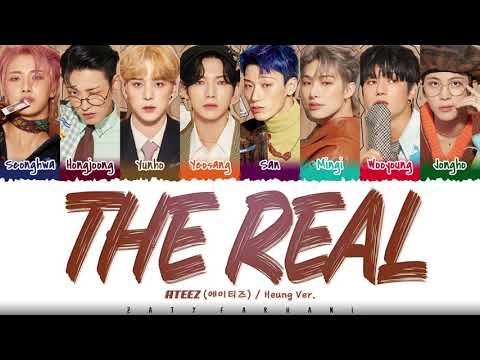 ATEEZ - 'The Real' (멋) [Heung Ver.] Lyrics [Color Coded_Han_Rom_Eng]