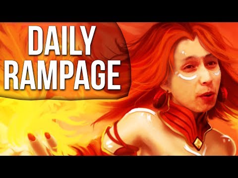 DAILY RAMPAGE WITH LINA ◄ SingSing Dota 2 Highlights