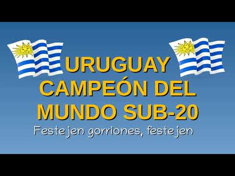 URUGUAY CAMPEÓN DEL MUNDO SUB 20 (POR MARTÍN KESMAN)