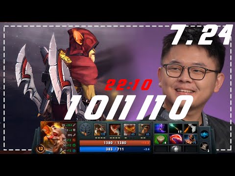 OG MIDONE BOUNTY HUNTER OFFLANER   DOTA 2 7 24 GAMEPLAY