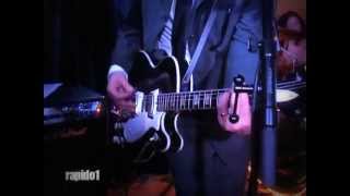 Tav Falco & the Panther Burns gentleman in black Paris 2010