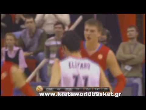 Euroleague 2010 Playoffs Game 1 CSKA Moscow  - Caja Laboral  86-63  (23-3-10) Highlights