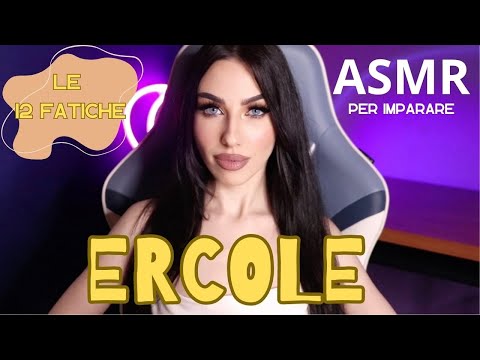 ASMR TO LEARN ✧ HERCULES the origin, the MADNESS and the 12 LABORS [GREEK MYTHOLOGY ASMR]