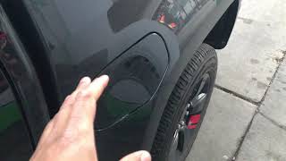 Chevrolet Colorado - How to open fuel door