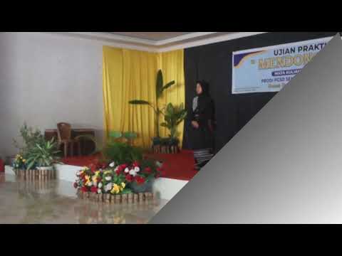 Praktek Mendongeng Mahasiswa Prodi PGSD STKIP Rokania