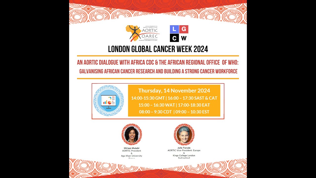 An AORTIC dialogue with Africa CDC and the African Regional Office of WHO 28 Nov 2024