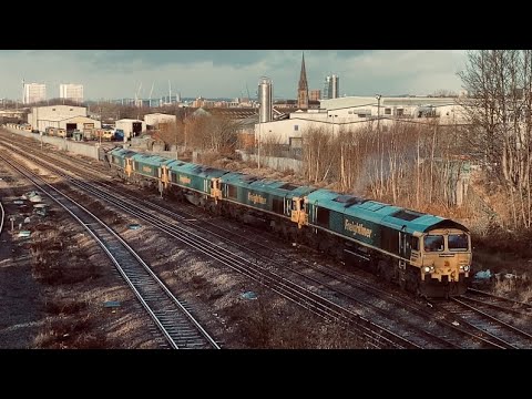 Visit to Leeds Midland Road Vehicle Maintenance Facility Freightliner Depot   7th January 2022