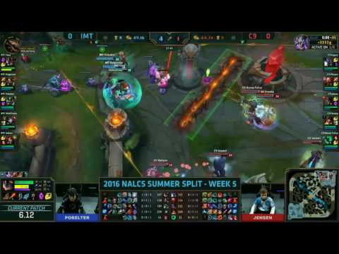 Immortals vs Cloud 9 Highlights, Game 1 NA LCS Week 5 Day 3 Summer 2016   IMT vs C9 G1