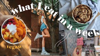 What I Eat in a Week // Vegan // Easy Meals // Enjoyable