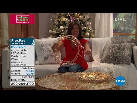 HSN | Christmas in July Sale - august & leo Holiday Home by Giuliana Rancic 07.16.2021 - 12 PM