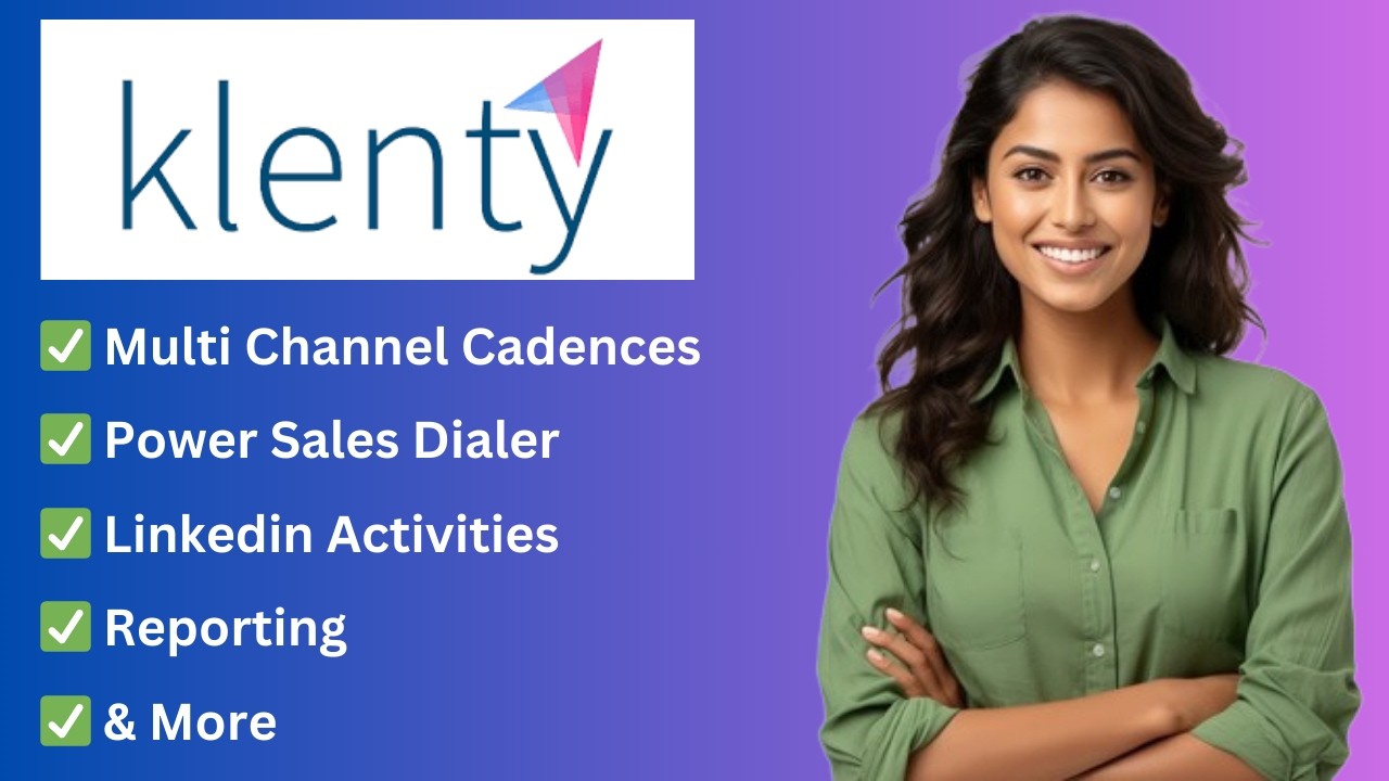 Klenty Demo: Automate Sales Outreach, Calls & LinkedIn Activities