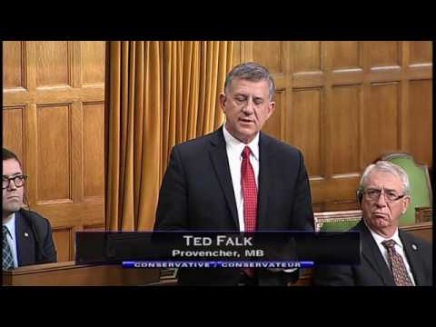 Resumption of Debate on Address in Reply Speech from the Throne - Ted Falk Provencher, MB