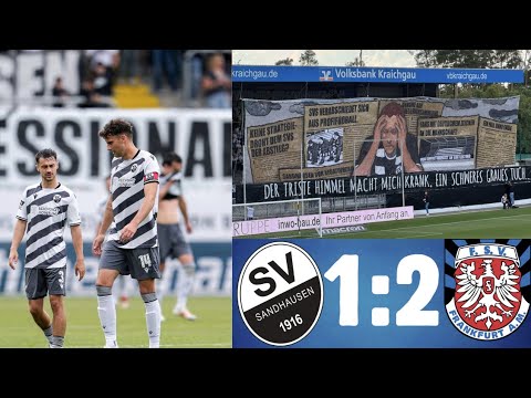 Krasse Choreo im Eröffnungsspiel der Regionalliga | SV Sandhausen vs FSV Frankfurt Stadion Vlog