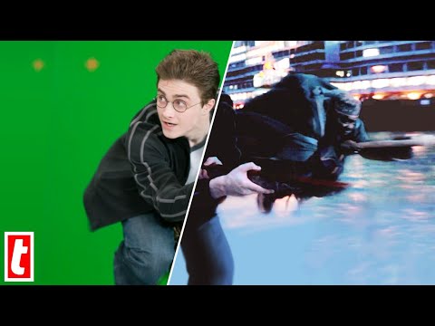 15 Harry Potter Flying Scenes With and Without CGI