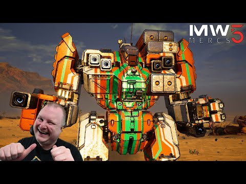 A very streaky Hellslinger! - 56 RENT-A-TTB - Mechwarrior 5 Mercenaries DLC