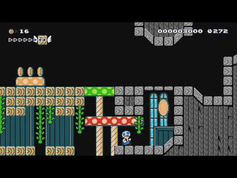 overgrown ghost house by Mr.Maker75 - Super Mario Maker 2 - No Commentary 1bx 1by