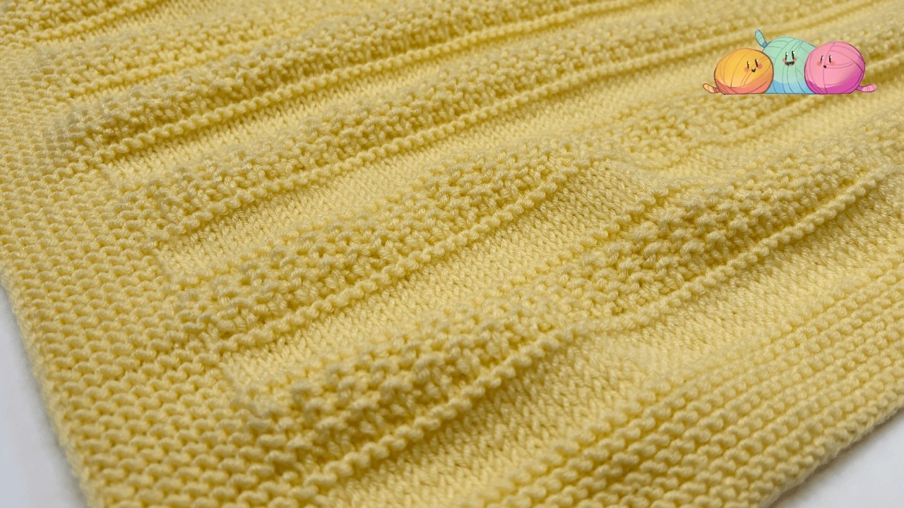 How to Knit the Sadie Baby Blanket