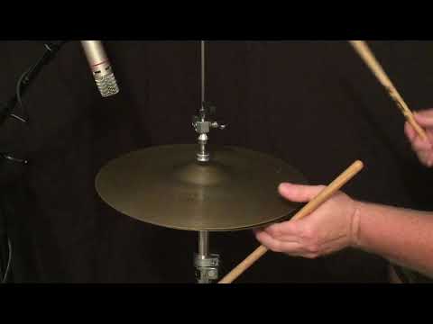 14” SaBiAn AA Regular Hats Hi Hat Cymbals, hollow logos, great condition