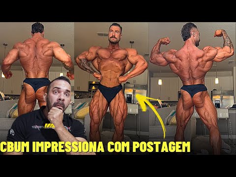 CHRIS BUMSTEAD ASSUSTA COM SEU SHAPE