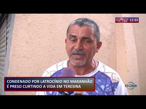 ROTA DO DIA 22 08  Condenado por latrociÌnio no MaranhaÌƒo eÌ preso em Teresina