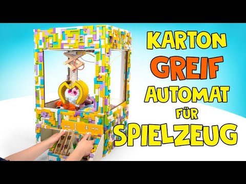 DIY - hydraulischer Spielzeug-Greifautomat für zu Hause!
