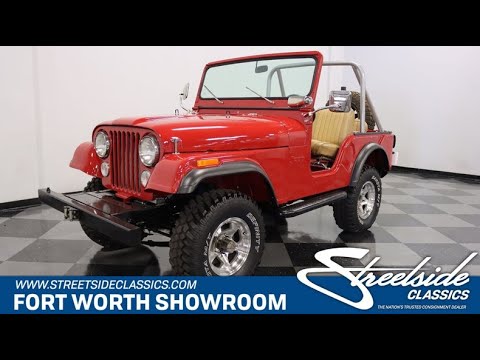 1974 Jeep CJ5 (CC-1530021) for sale in Ft Worth, Texas