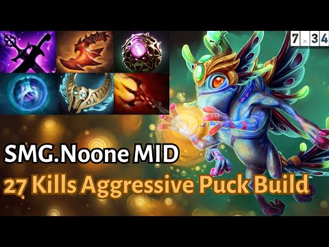 Noone Puck Mid - Dota 2 Pro Immortal Puck Gameplay 7.34