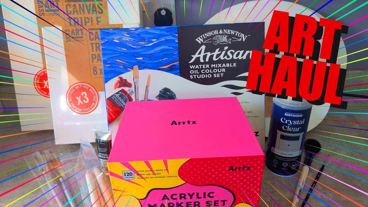 Large Art Supply Haul!