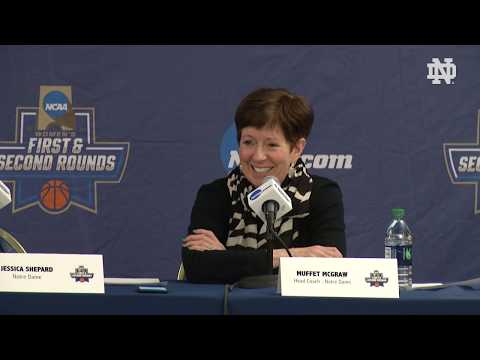 @ndwbb | Post-Game Press Conference vs. Bethune-Cookman, NCAA First Round (2019)