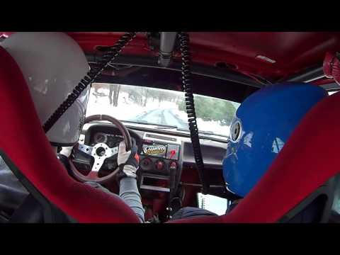 28 Rajd Podkarpacki 11.12.2016 Fudali/Rodzeń Opel Corsa ONBOARD