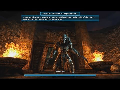 Aliens vs Predator Evolution - Hard Walkthrough - Predator Mission 8: Temple Descent