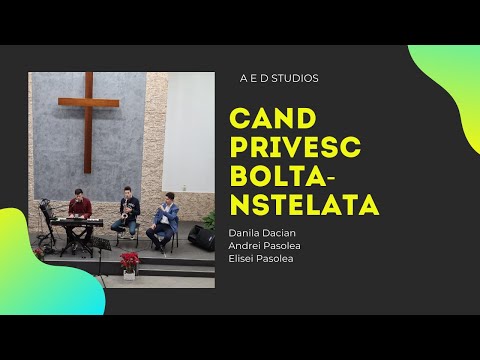 Danila Dacian Andre & Elisei Pasolea Cand privesc bolta-nstelata LIVE 2021 #AEDStudios