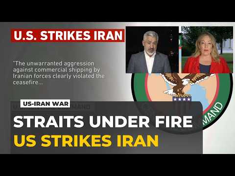 US and Iran exchange strikes after commercial ship attack as Strait of Hormuz tensions escalate